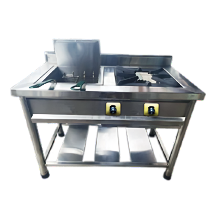 Cocina industrial + freidora