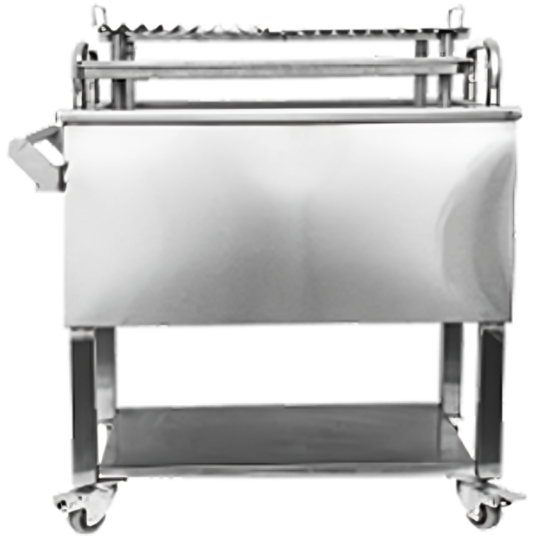 Caja china con parrilla